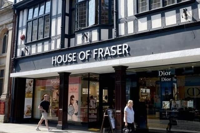 House of Fraser in Shrewsbury