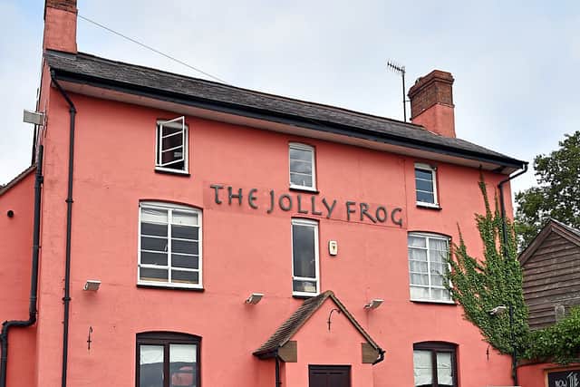 Jump for joy – The Jolly Frog, Leintwardine