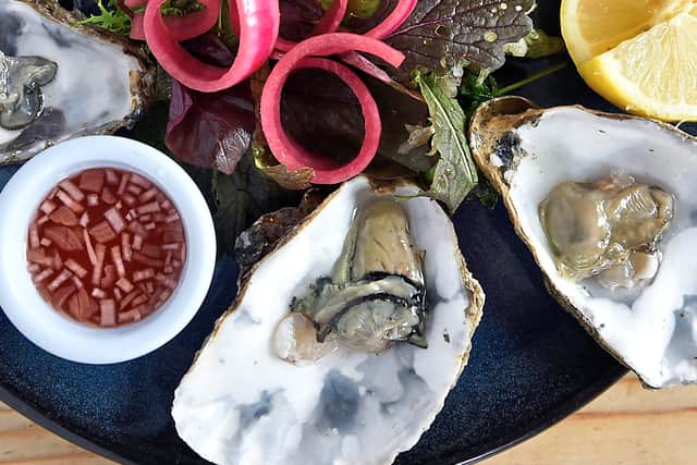 From the deep blue sea – oysters both ways