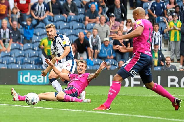 James Morrison in action towards the end of his Baggies playing career. (AMA)