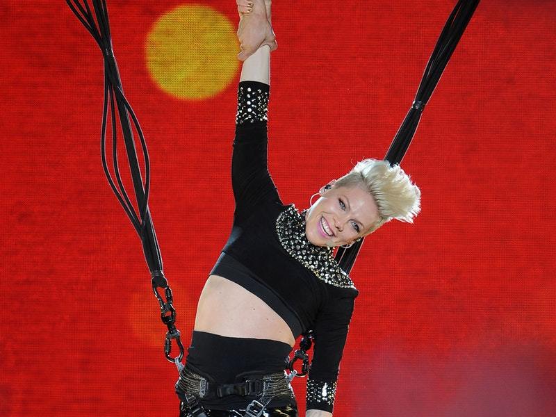 Pink discharged from hospital and ‘following doctor’s orders’