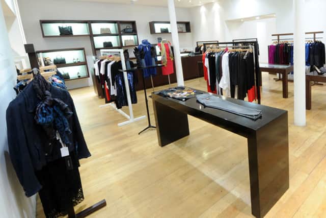 Mike Ashley's Flannels luxury brand store in Birmingham's Burlington Arcade