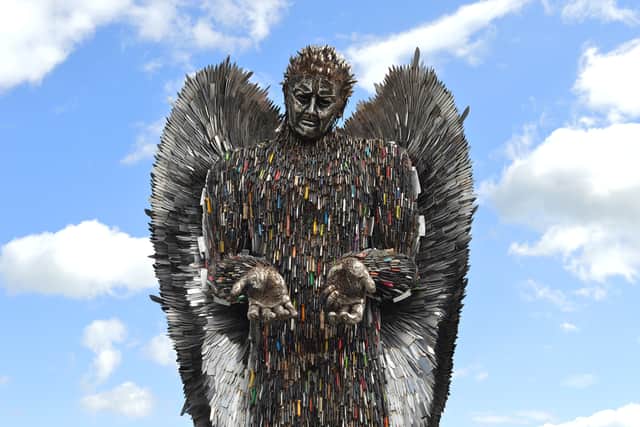 The Knife Angel symbolises knife crime victims