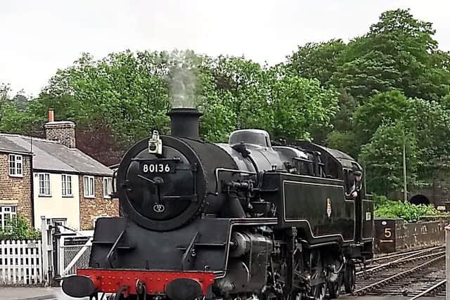 Steaming in on the North Yorkshire Moors Railway