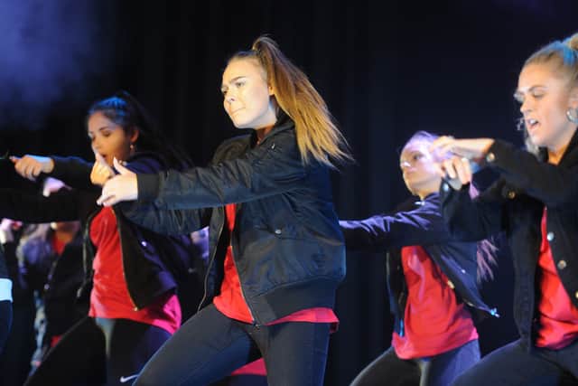 Full Out on stage