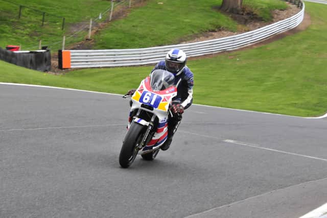 Chris Lewis was pleased to be only 0.7 seconds off his own personal best lap times. Picture: Steve Snelling