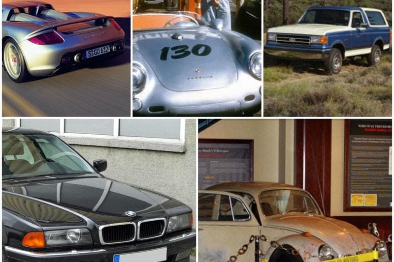 Infamous Vehicles Nine infamous cars that made the news for all the wrong reasons
