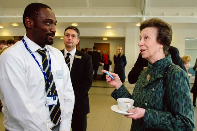 Princess Anne at Harper Adams University