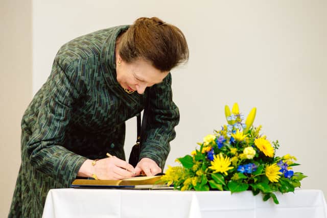 Princess Anne at Harper Adams University