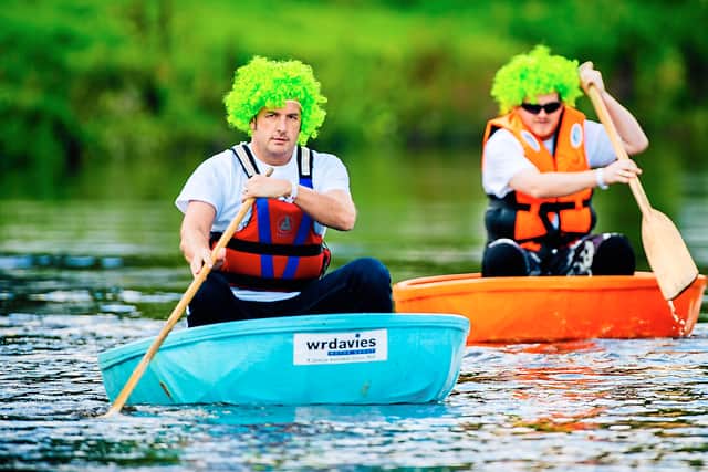 Action from a previous Coracle World Championships.