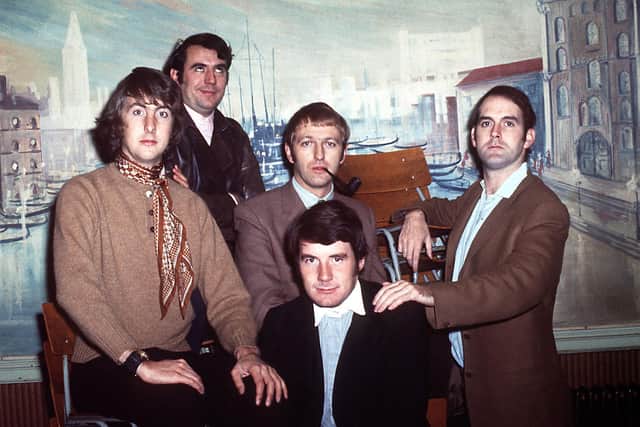 Left to Right: Eric Idle, Terry Jones, Graham Chapman, John Cleese and Michael Palin of Monty Python