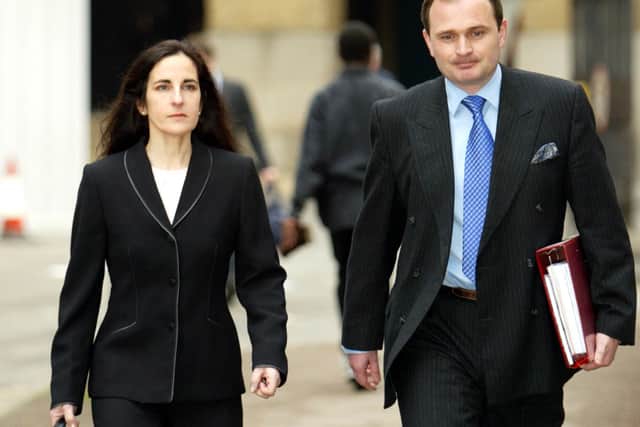 Diana and Charles Ingram on their way to court