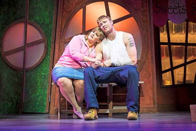 Acting up – Freddie loves to be on stage