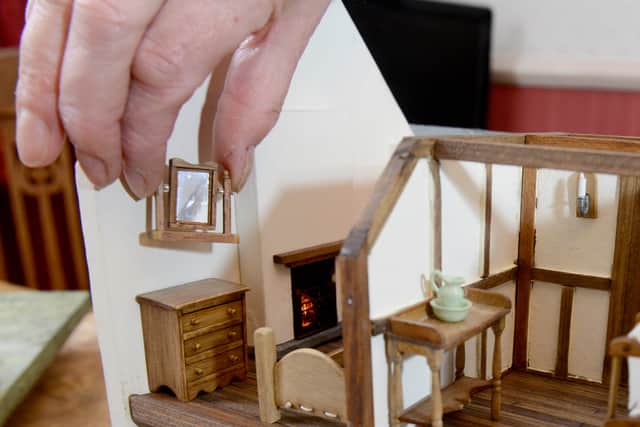 The teeny tiny furniture