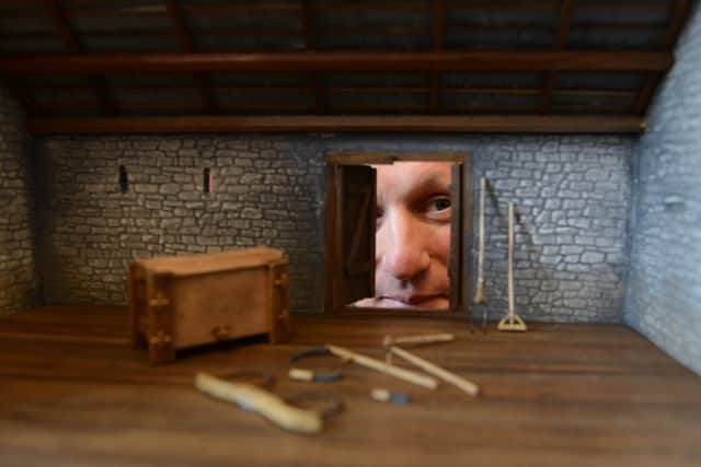 The houses are small but realistic