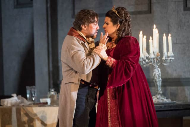 Welsh National Opera's Tosca. All pictures by: www.birminghamhippodrome.com/calendar
