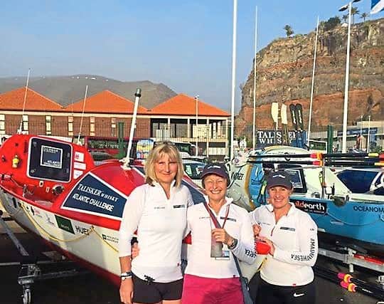 The women before setting off