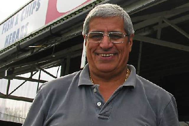 Satnam Singh Blugher - known locally as 'Mr B'