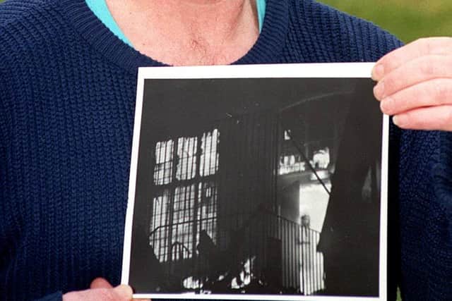 Tony O’Rahilly with the picture