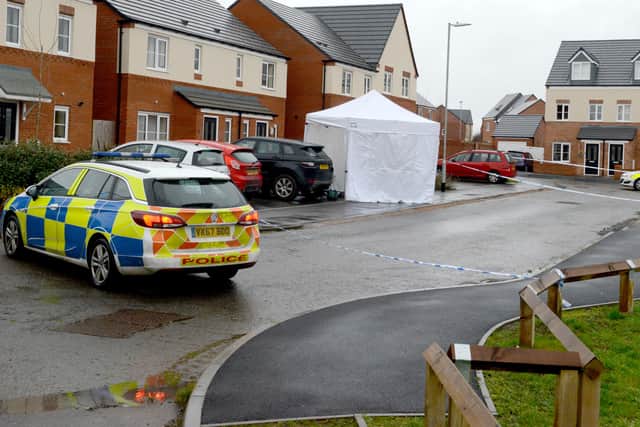 Part of Farmers Gate remained cordoned off on Saturday