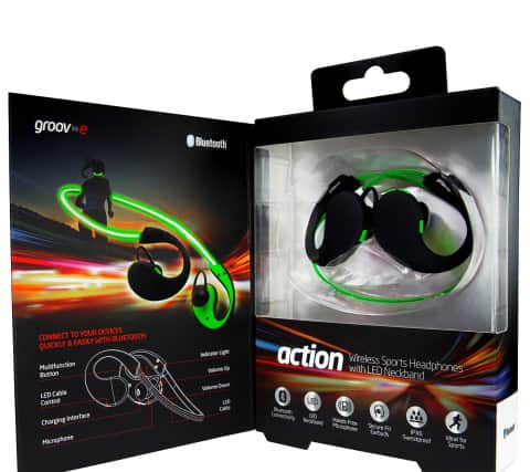 Groove-e light up Action Earphones