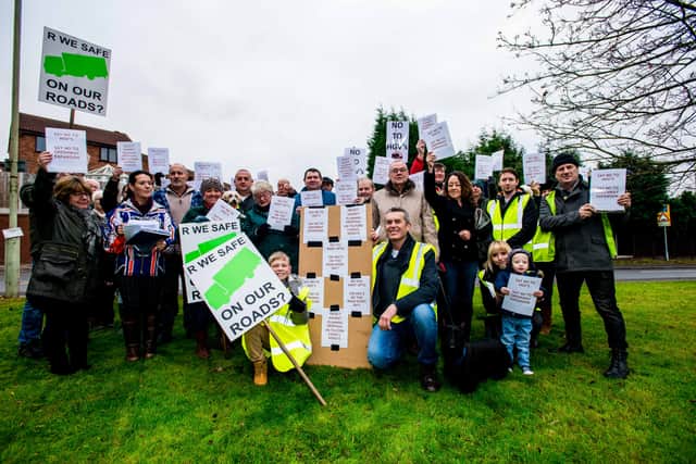 In December last year, residents protested against plans by, the then operators, Greenway, to allow more heavy goods vechicles, longer worker hours and more waste tonnage at the recycling centre on Rock Road in Ketley, Telford