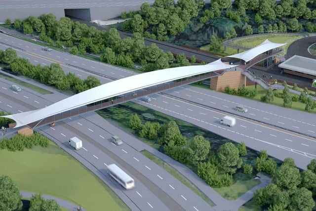 How the new footbridge could look