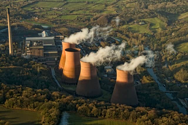 The power station site