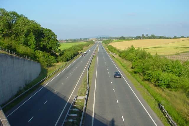 The A5 Shrewsbury bypass