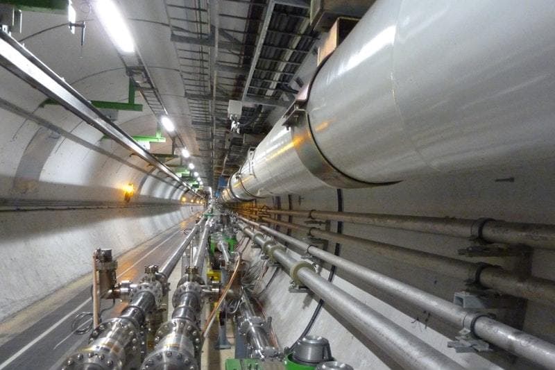 Subatomic Particle Collider The Large Hadron Collider has just detected another new subatomic particle