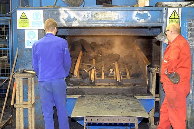 Inside the foundry