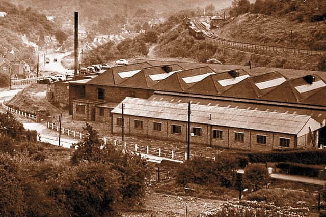 The Coalbrookdale site in the 1950s