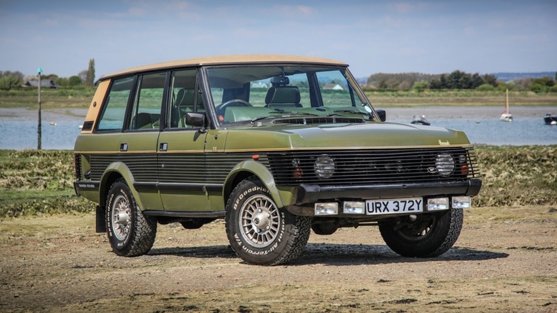 Classic Range Rover model designed by Harrods goes up for auction