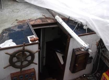 Work to do... the Anne before restoration