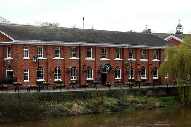 Down by the riverside – The Armoury boasts an enviable location