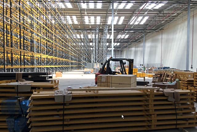 The hub will provide military supplies to the front-line