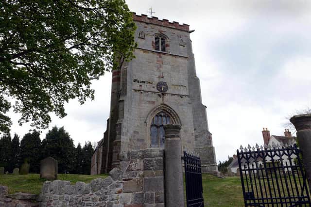 St Andrew's Church in Wroxeter