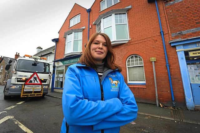 Heather Morris has spoken of the flooding in Llanrhaeadr-ym-Mochnant.