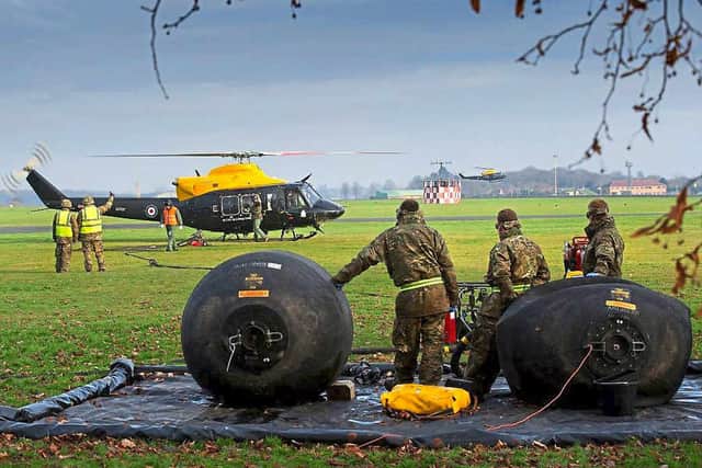 Students from TSW train at RAF Shawbury five times a year