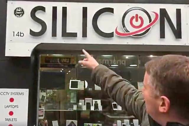 The Britain First video, which has been viewed 400,000 times online