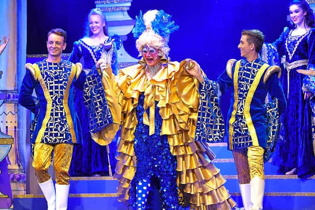 Every panto needs a dame, played here by Craig Cowdroy