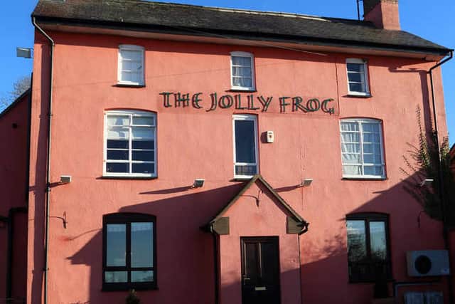 Hop to it – The Jolly Frog at Leintwardine