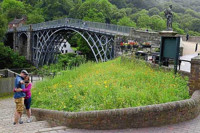 The Iron Bridge in Ironbridge