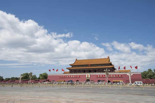 Off the scale – Tianamen Square can hold around 600,000 people in one go
