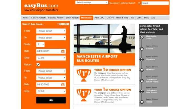 The route is now being advertised for bookings on easyBus.com