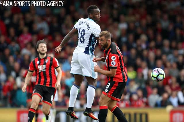 Saido Berahino in Baggies action