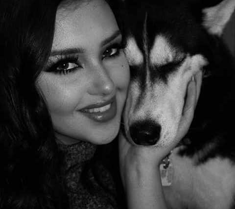 Picture of Anuko and Jasmine from Instagram at @huskyanuko