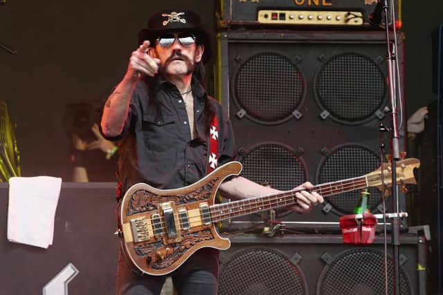 Iconic heavy metal star Ian 'Lemmy' Kilmister fronted Motorhead and died in December 2015