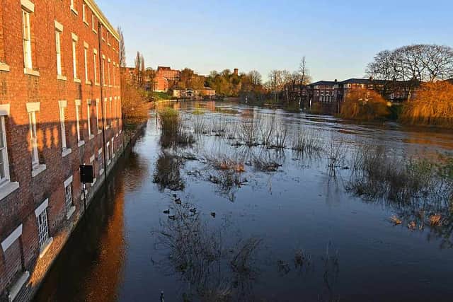 More flooding in Shrewsbury town centre