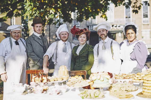 From left: John Foster, Alex Langlands, John Swift, Annie Gray, Duncan Glendinning, Harpeet Baura